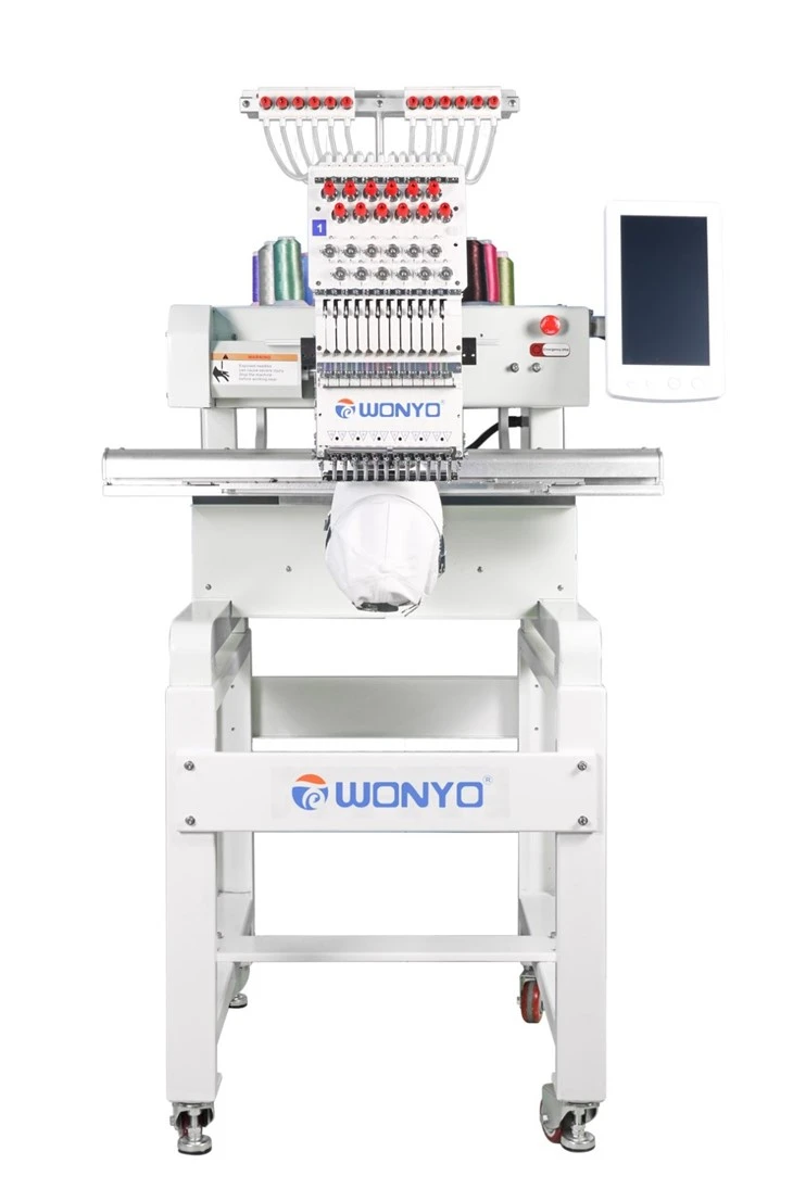 WONYO High Speed 1head 12needles Embroidery Machine