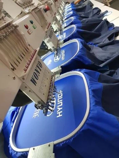 8 Fej Multi Tű Kereskedelmi sapka Hímzőgép