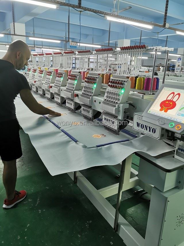 High Efficiency With Embroidery Software Single Head Embroidery Machine